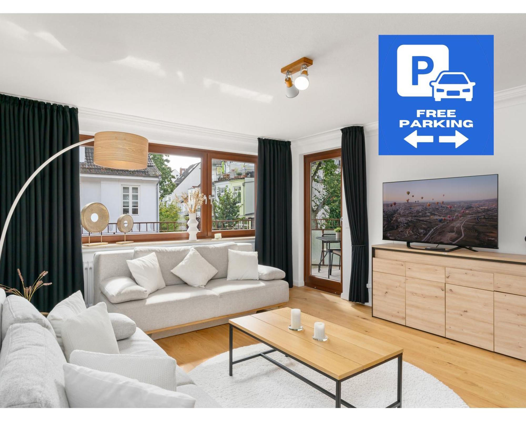 Mel&Bens Modern Oak-Apartments Fuer Bis Zu 12 Personen Brema Exterior foto