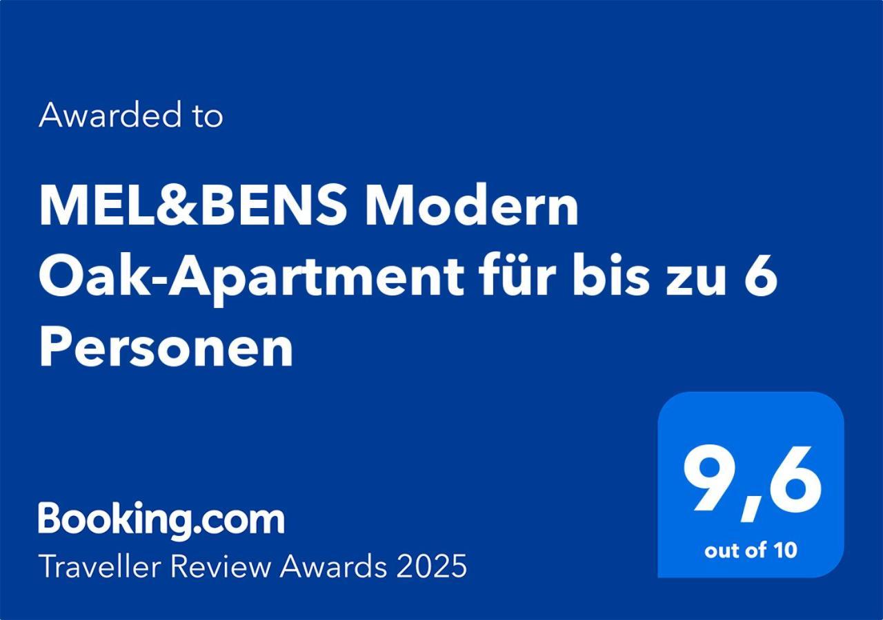 Mel&Bens Modern Oak-Apartments Fuer Bis Zu 12 Personen Brema Exterior foto