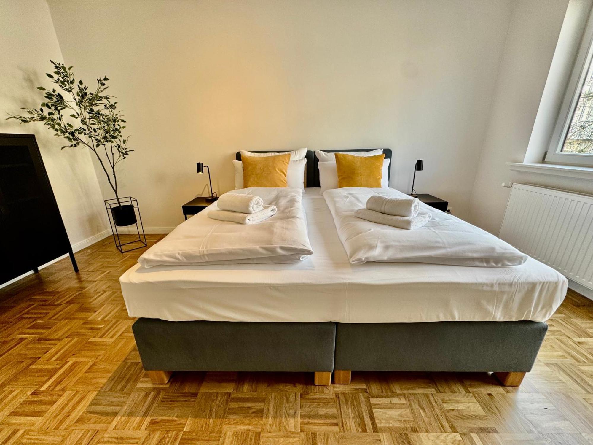 Mel&Bens Modern Oak-Apartments Fuer Bis Zu 12 Personen Brema Exterior foto