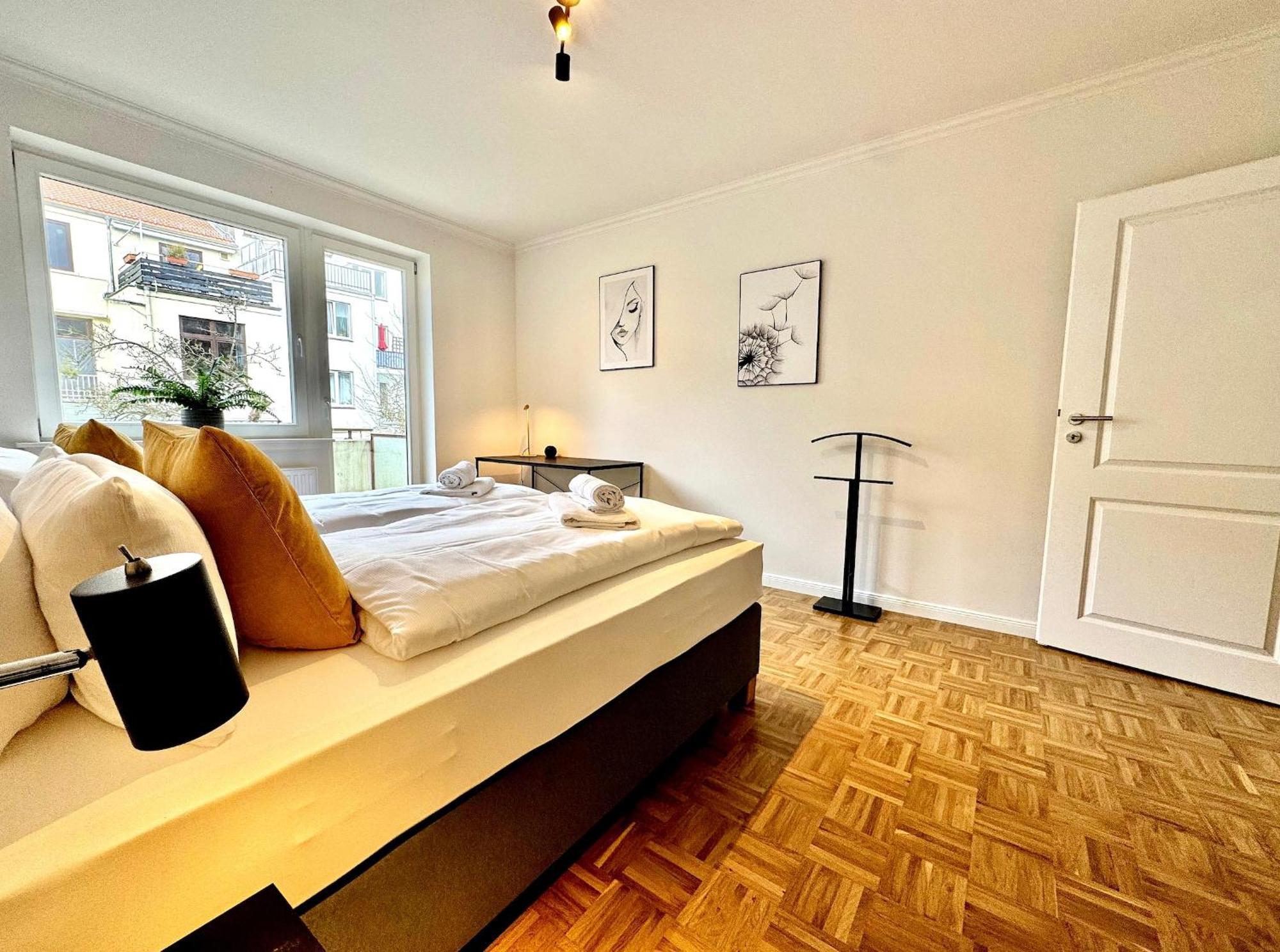 Mel&Bens Modern Oak-Apartments Fuer Bis Zu 12 Personen Brema Exterior foto